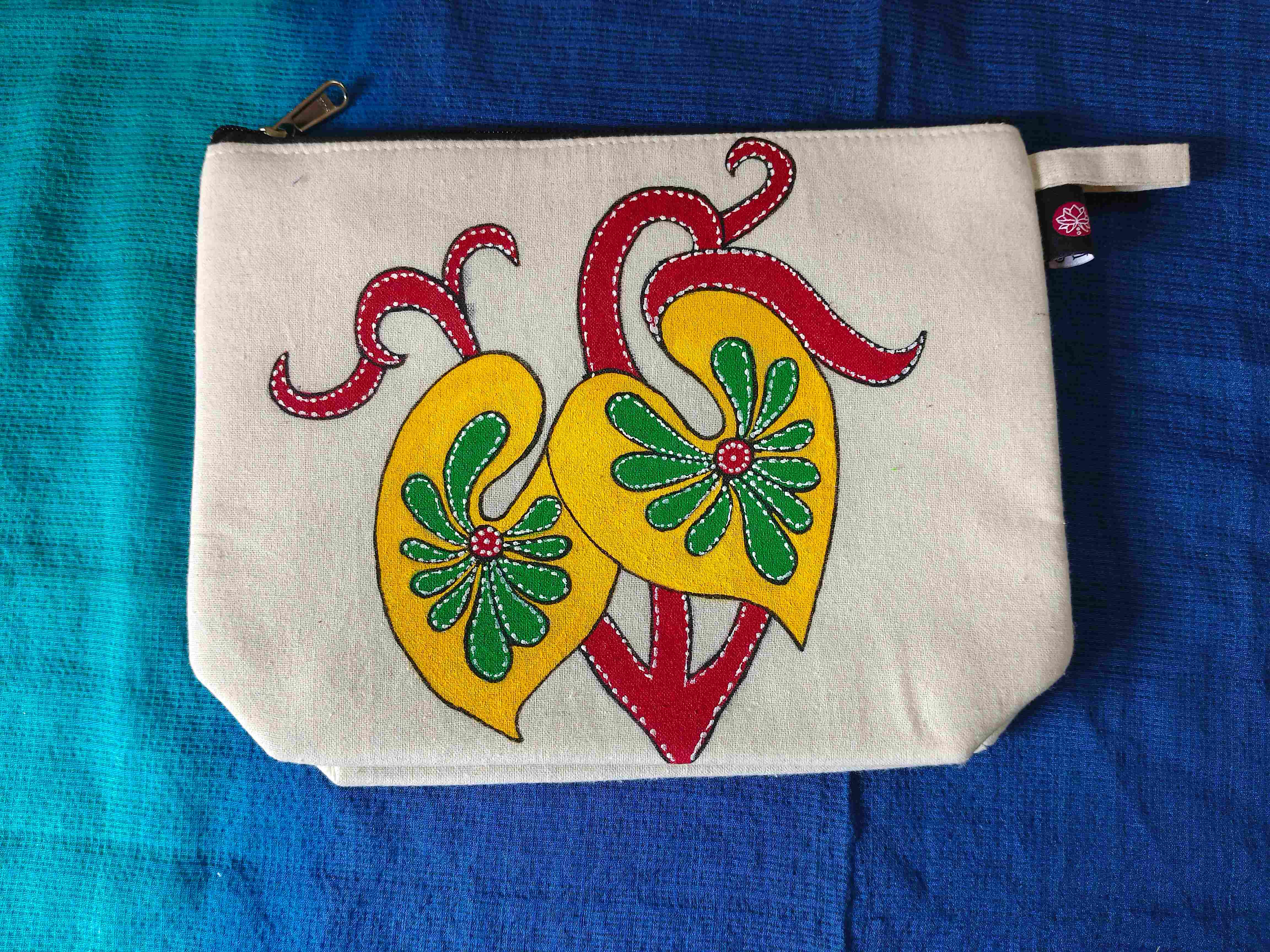 Handpainted Pouch